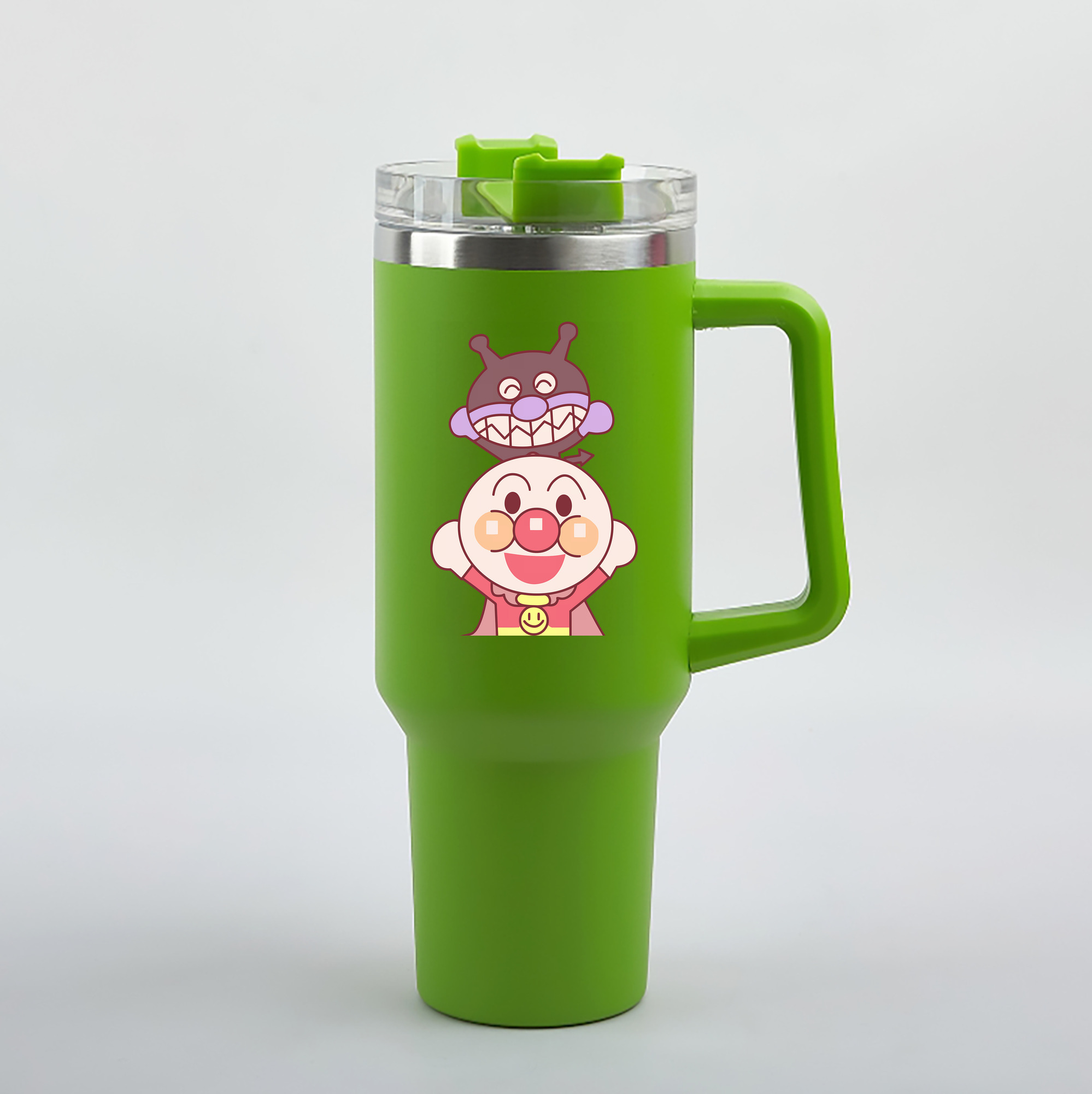 （画像用） アンパンマン Anpanman 1200mL車用タンブラー（カラープリント）